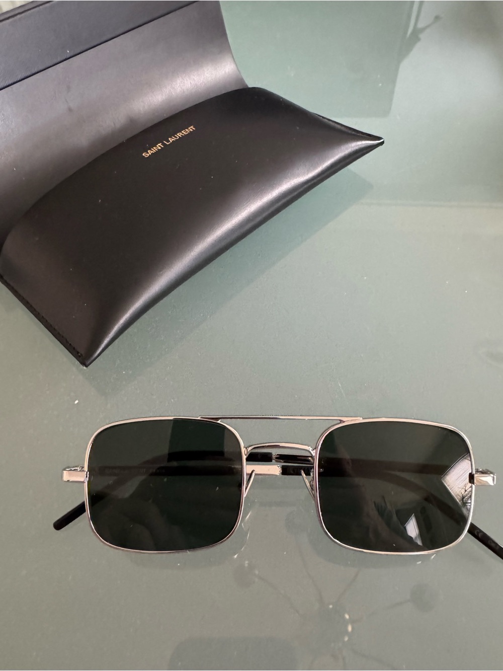 Saint Laurent metal bar sunglasses
